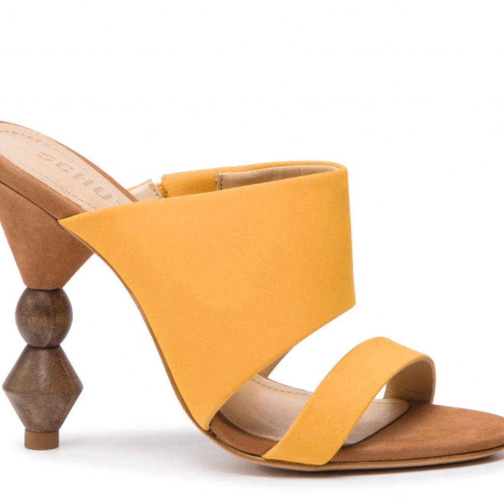 Schutz Tosca Suede Heels - fit like sz. 10